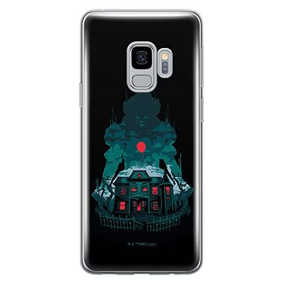 ERT GROUP mobiel telefoonhoesje voor Samsung S9 origineel en officieel erkend Horror patroon It 015 optimaal aangepast aan de vorm van de mobiele telefoon, hoesje is gemaakt van TPU