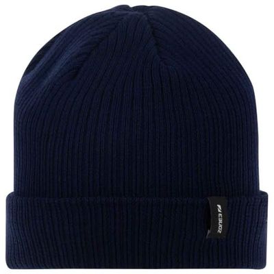 ZONE3 Unisex 100 procent ekologisk bomull mössa marinblå en storlek, Marinblått Xsp, one size