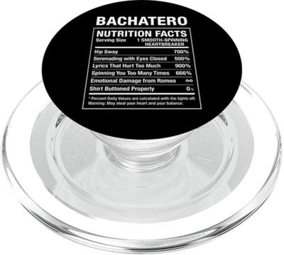 Bachatero Bachata Bachata Baile Latino Divertido PopSockets PopGrip para MagSafe