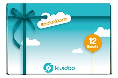 kividoo Cadeaubon box | kinderen luisterspellen, series en films altijd op aanvraag | 12 maanden geldig