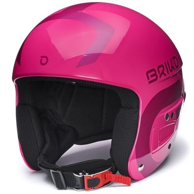 Briko Helmet Adulte Unisexe, Shiny Red Violet Metallic Pink, 58