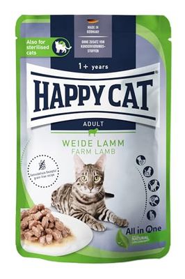 Happy Cat Culinary Meat in Saus wilgentenen Lamszak 85 g