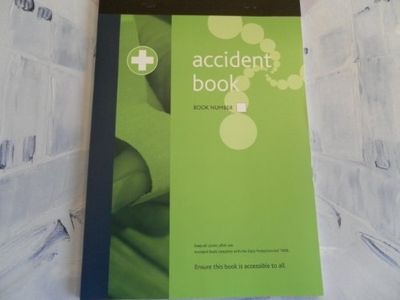Stewart Superior Accident Report Book with Removeable Section for Filing, Complies with Data Protection Act, 48 Pages