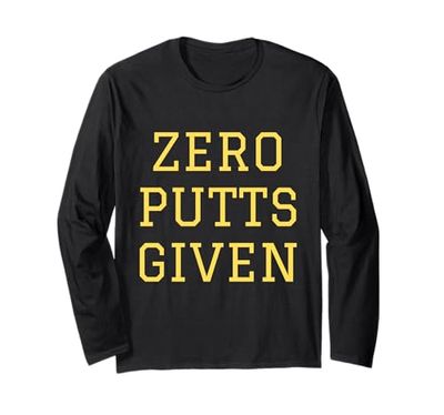 Zero putts dati Maglia a Manica