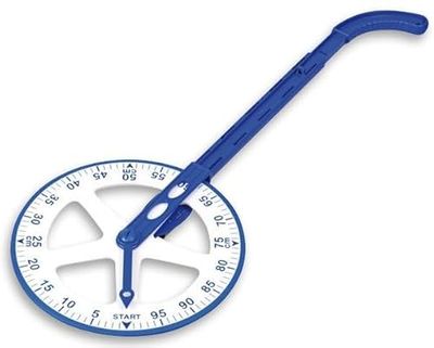 Betzold 82008 skolräknare med räknare, blå/vit, 32 cm