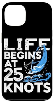 LIFE BEGINS AT 25 KNOTS Sailing Case for iPhone 13