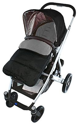 Voetzak/COSY TOES Ei Buggy kinderwagen Dolphin grijs