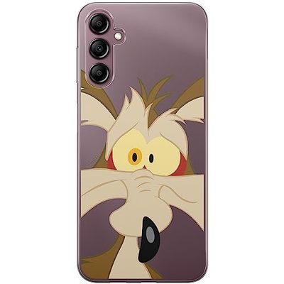 ERT GROUP Funda para teléfono móvil Samsung A14 4G/5G Original y con Licencia Oficial de Looney Tunes con diseño Coyote 001 Adaptada a la Forma del teléfono móvil, parcialmente Transparente