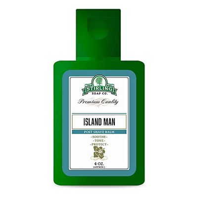 Balsamo Dopobarba Island Man senza alcool 118ml