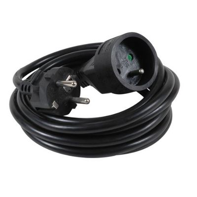 Debflex 335243 - Longo (HO5VV-F 3G, 1,5, gancho 3 m), cor preta