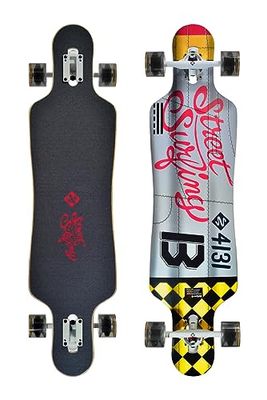Streetsurfing Longboard Drop Through Freeride 39 tum 4131