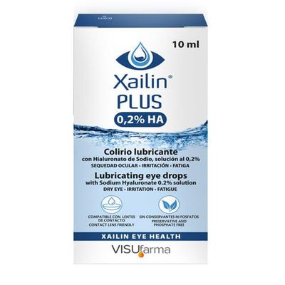 Xailin Ha Plus 0,2% Gts Oftal 10Ml