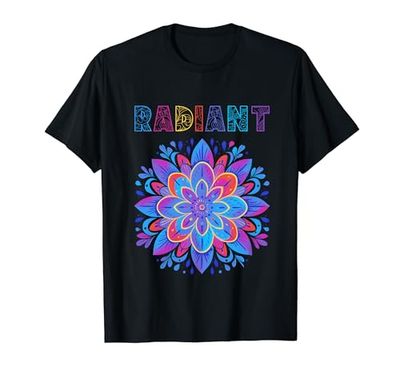 Positività Radiante Mandala Mandala Maglietta