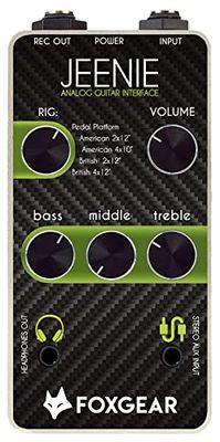 Foxgear - JEENIE - Pedale simulatore di amplificatore