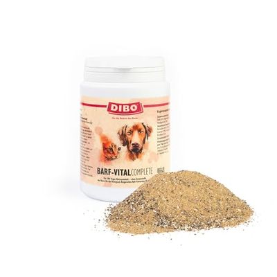 Barf Vital-Complete Boîte de 150 g de complément Alimentaire pour Chien sain et Naturel de DIBO Barf B.A.R.F.