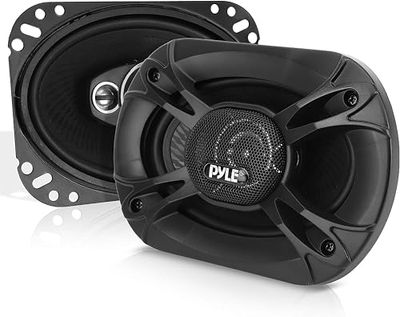 Pyle Auto Luidsprekerset - 3-Weg Universele Auto Speakers - Snelle Vervangcomponent Speaker - Geschikt voor Montage in Auto Deuren en Panelen - 400 W