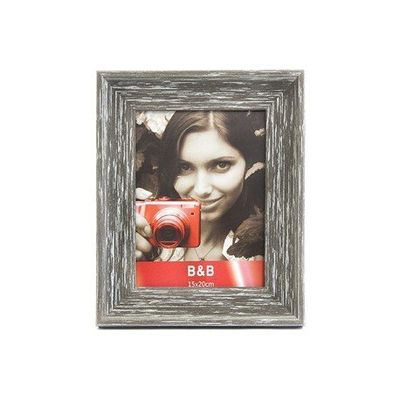 B AND B Cadre Photo en Bois Taille M