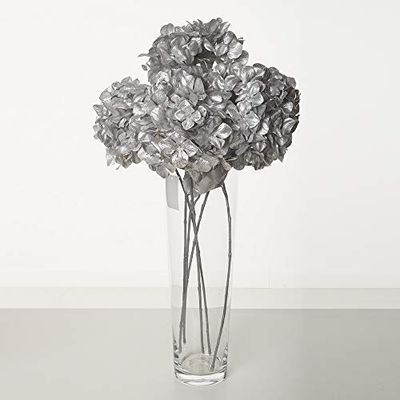 Express Flor-12 Hortensias artificiels à Effet Scintillant dans l'obscurité