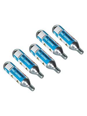 PRO VERVANGING PAATRONENSET CO? MET WIND PATRONEN CO2 5 X 25 gr MET schroefdraad ART-NR. FAPRPU0074