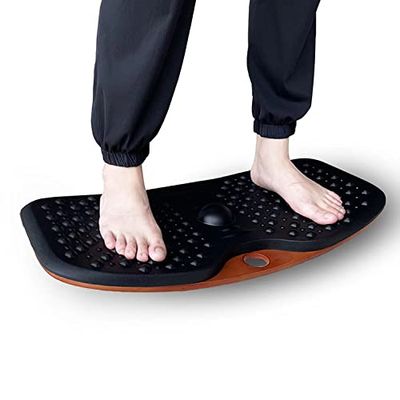 ZEALTOP Biurko stojące, zapobiegające zmęczeniu, mata pod biurko, równoważna, do balansowania, wygodna mata do biura (duży rozmiar)