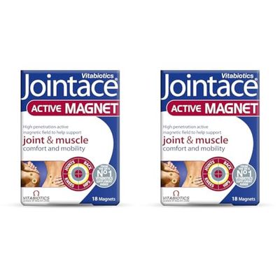 Vitabiotics Jointace Active Magnet - 18 Magnets (Pack of 2)