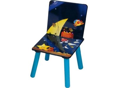 Partner Jouet - HKT3628C - Puériculture - Décoration de Chambre - Chaise Bois Enfant