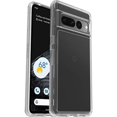 OtterBox Symmetry Clear Case voor Google Pixel 7 Pro, Schokbestendig, Valbestendig, Dunne beschermende hoes, 3x getest volgens militaire standaard, Klar
