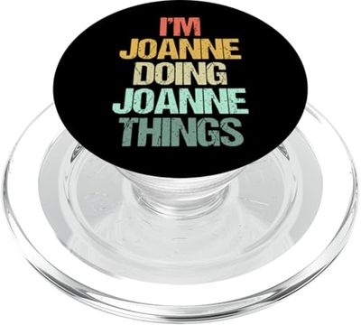 Soy Joanne haciendo cosas de Joanne - Divertidísimo nombre Joanne PopSockets PopGrip para MagSafe