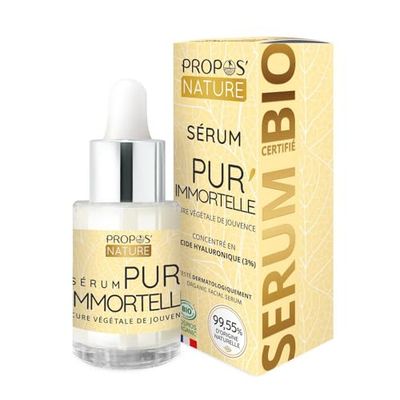 Pur'Immortelle Organic Serum - Propos'Nature - certifierat ekologiskt - 30 ml