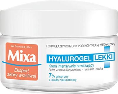 EKSPERT SKORY WRAŻLIWEJ HYALUROGEL KREM INTENSYWNIE NAWILŻAJCY