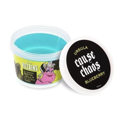 MAD Beauty Pop Villains Ursula Bath Jelly's – Gelatina de baño inspirada en la villana Úrsula. Proporciona una experiencia divertida y refrescante en la ducha, dejando la piel suave y perfumada.