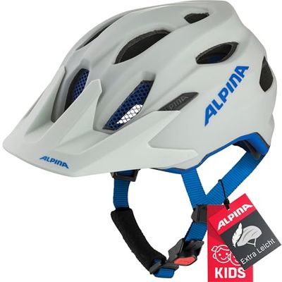 Cratoni Carapax JR Fietshelm Smoke Blue Matt 51-56cm