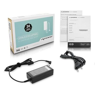 Cargador - Cargador de portátil 65W, 19V, 3.42A, con Conector 4.5 mm x 3.0 mm, Ideal para Modelos ASUS. Diseño Compacto y eficiente.