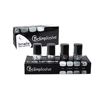 Sabrina Azzi Vernis à ongles Bnails Le Kit Be Explosive, 4 x 5 ml, 1 x 20 ml