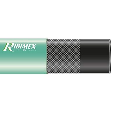 Ribiland 04296 Tuyau de Refoulement Plat Vert 20 m Diamètre 38 mm