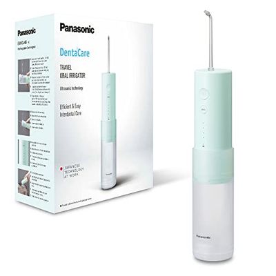 Panasonic EW-DJ4B l’hydropulseur Rechargeable avec Technologie Ultrasonique, Réservoir d'eau de 150 ml, Recharge Rapide en 1 Heure