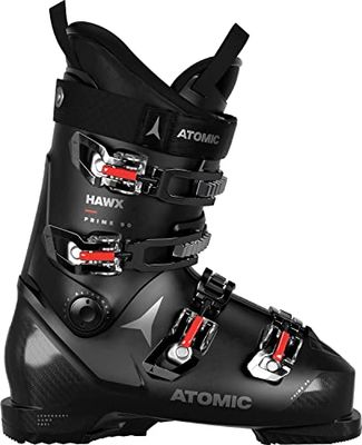 ATOMIC HAWX Prime 90 Re, uniseks, volwassenen, zwart/rood/zilver, 50 EU, zwart/rood/zilver, 50 EU
