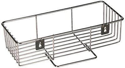 Ridder Comfort Corbeille à Maquillage avec Ventouse en métal chromé Argenté Env. 250 x 152 x 147 mm.