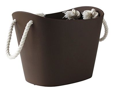 Hachiman - Cesta de almacenamiento (2 litros), color negro