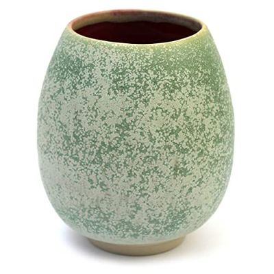 La Fuente Tazza da tè in ceramica, motivo: Moss ~ 380 ml, realizzata a mano, tazza da tè in ceramica