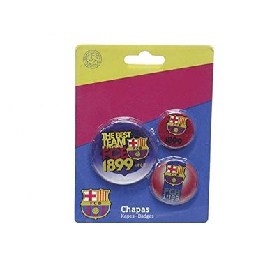 CYP IMPORT S FC Barcelone Set 3 plaques metalicas