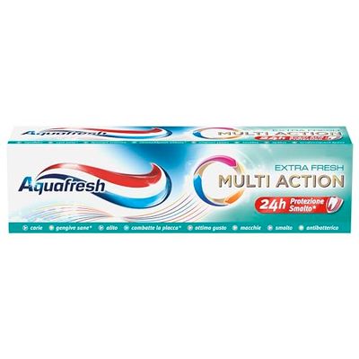 Aquafresh Multiaction Dentifricio, Confezione da 75ml