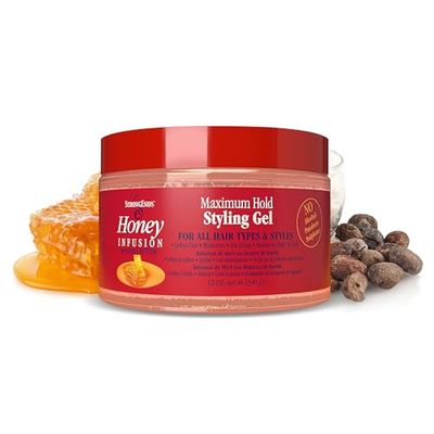 Biocare Strongends Honey Styling Gel 340G/12Oz, Único, 340g