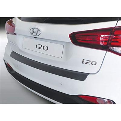 RGM Protezione paraurti Posteriore ABS Compatibile con Hyundai i20 2018-2020 Nero