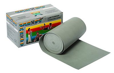 Cando W58509S Banda Elastica, 5,5 M, Dispenser, Argento/Super Pesante, Xx
