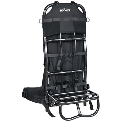 Tatonka Lastenrax: kraxe met verstelbaar draagsysteem voor rugvriendelijk transporteren van zware lasten tot 50 kg (hout, jerrycan, proviand, vaten, enz.)