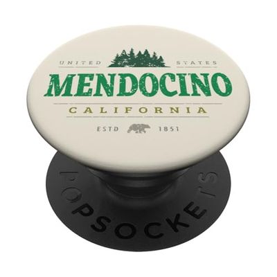 Mendocino California | Desierto de Mendocino CA PopSockets PopGrip Adhesivo