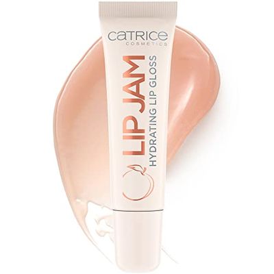 Catrice Lip Jam Hydrating Lip Gloss, No.030 A Little Peach of Heaven, Nude, Moisturising, Anti-Ageing, Shiny, Natural, Vegan, Alcohol Free (10 ml)