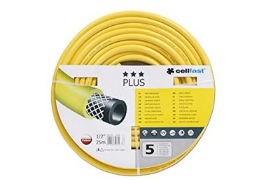 CELLFAST Tuyau Arrosage 3 Couches Flexible Fil De Qualité Supérieure Résistant Aux UV 1 2 Pouces 25 Mètres Plus