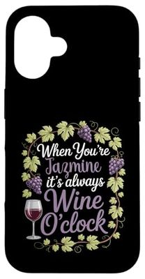 JAZMINE Personalized Women's Gift Custom JAZMINE Case for iPhone 16